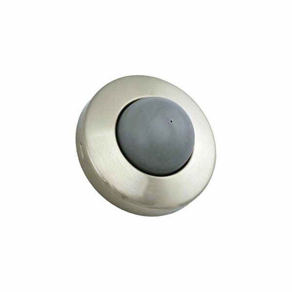 Ives Commercial Solid Brass 2-1/2in Convex Wall Bumper Satin Nickel Finish WS406407CVX15
